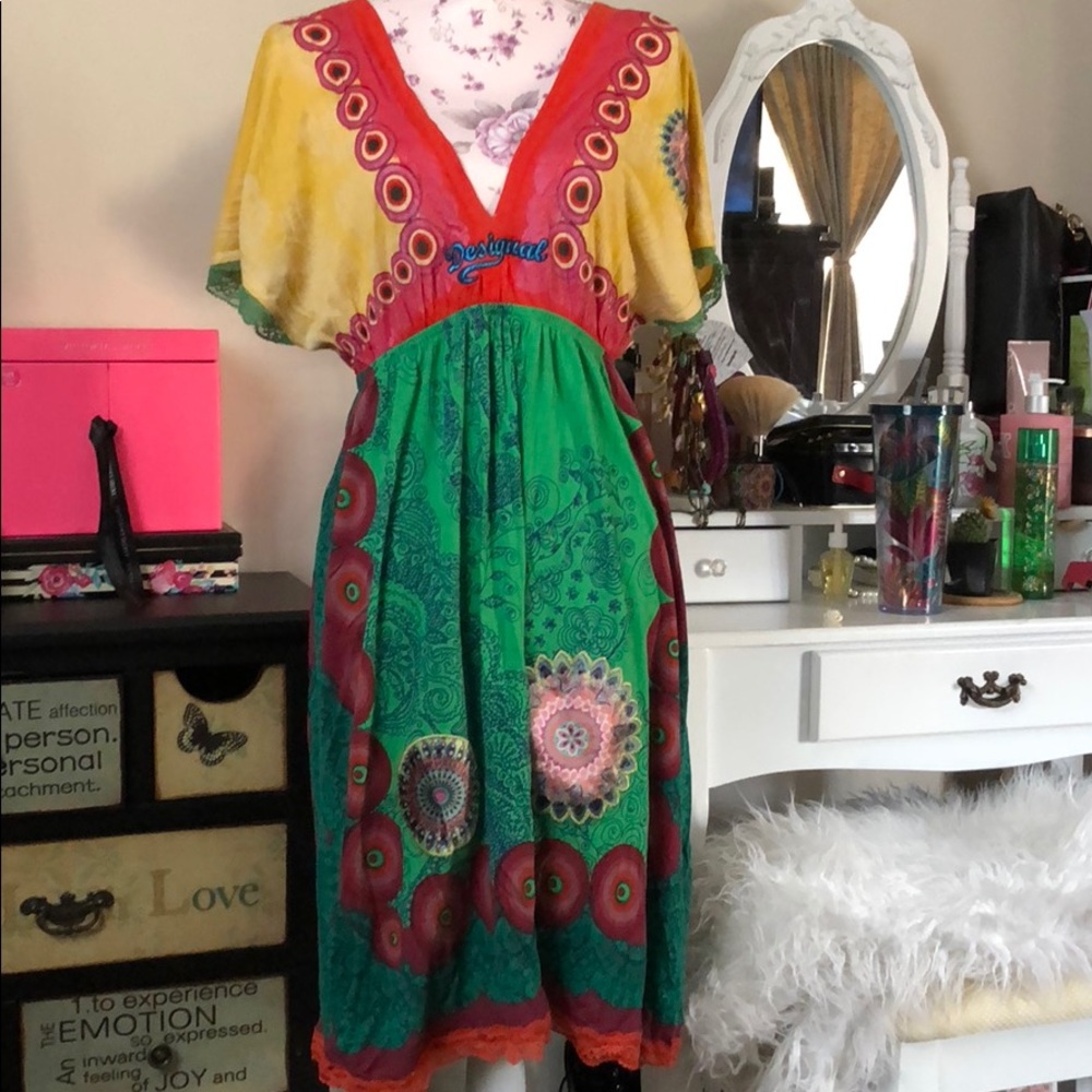 Desigual Colorful Dress